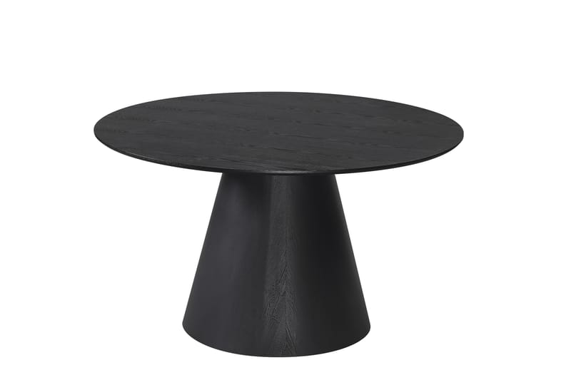 Siena Rundt Spisebord 130 cm, Sort