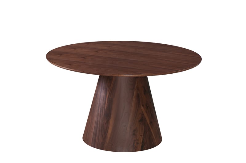 Siena Rundt Spisebord 130 cm, Valnød