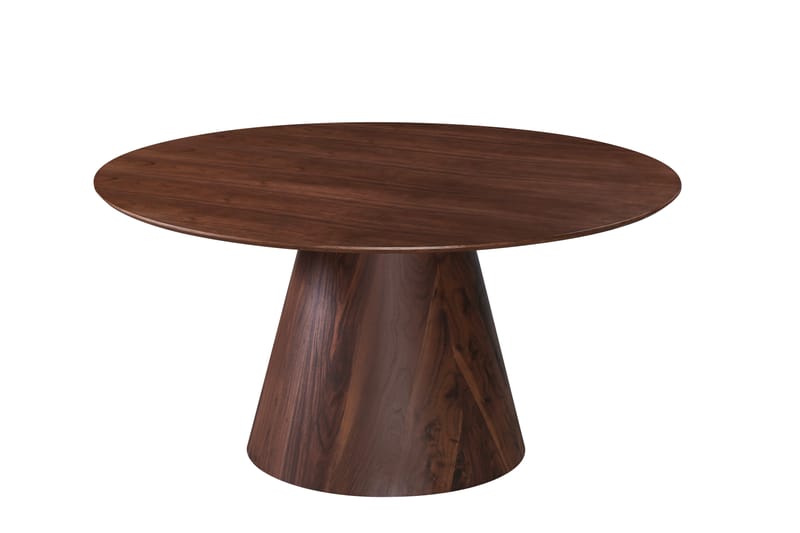 Siena Rundt Spisebord 150 cm, Valnød