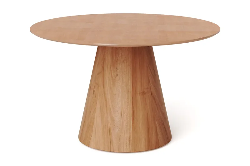 Siena Spisebord Rundt 130 cm Finér - Eg - Møbler - Borde - Spisebord og køkkenbord