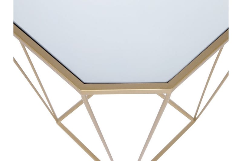 Sierra Sidebord 2 St 45 | 35 cm - Guld - Aflastningsbord