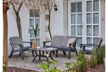 Silva Sofabord 90 cm - Antracit - Havemøbler - Balkon - Balkonmøbler - Altanborde