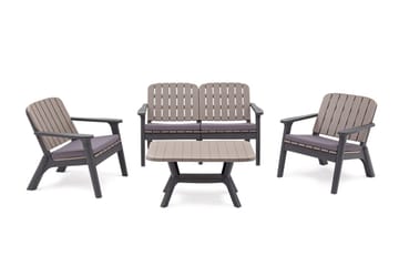 Silva Sofabord 90 cm - Antracit - Havemøbler - Balkon - Balkonmøbler - Altanborde