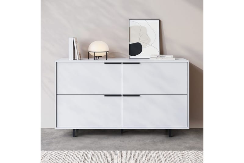 Skænk Alberto Hvid - Hvid - Opbevaring - Opbevaringsmøbler - Skænke & sideboards