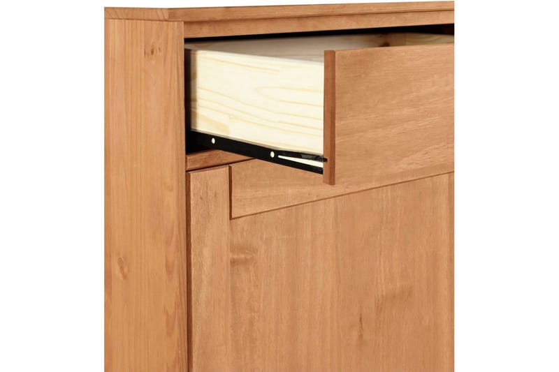 Skænk Harry 115x40x85 cm, Bejdset/Voks - 115x40x85 cm, Bejdset/Voks - Opbevaring - Opbevaringsmøbler - Skænke & sideboards