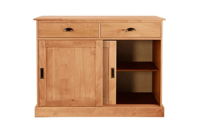 Skænk Harry 115x40x85 cm, Bejdset/Voks - 115x40x85 cm, Bejdset/Voks - Opbevaring - Opbevaringsmøbler - Skænke & sideboards