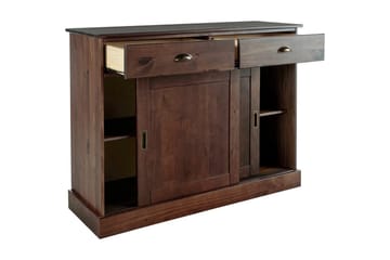 Skænk Harry 115x40x85 cm, Brun - 115x40x85 cm, Brun - Opbevaring - Opbevaringsmøbler - Skænke & sideboards