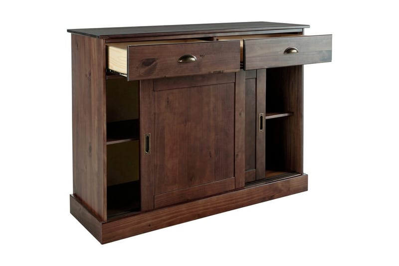 Skænk Harry 115x40x85 cm, Brun - 115x40x85 cm, Brun - Opbevaring - Opbevaringsmøbler - Skænke & sideboards