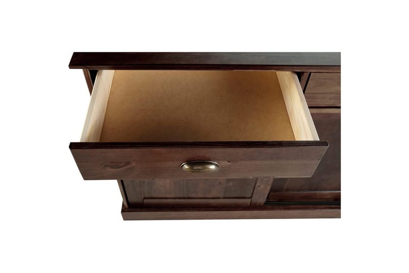 Skænk Harry 115x40x85 cm, Brun - 115x40x85 cm, Brun - Opbevaring - Opbevaringsmøbler - Skænke & sideboards