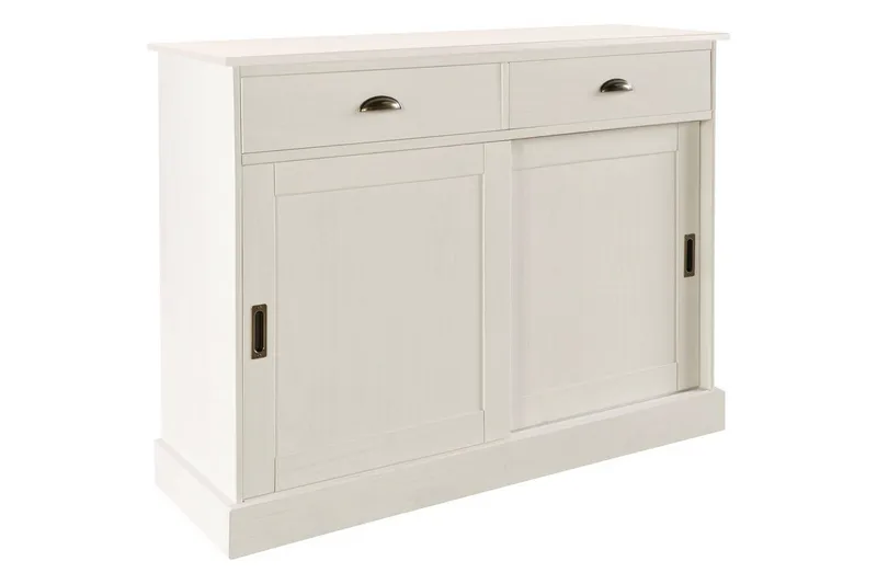 Skænk Harry 115x40x85 cm, Hvid, 115x40x85 cm, Hvid