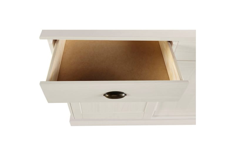 Skænk Harry 115x40x85 cm, Hvid - 115x40x85 cm, Hvid - Opbevaring - Opbevaringsmøbler - Skænke & sideboards