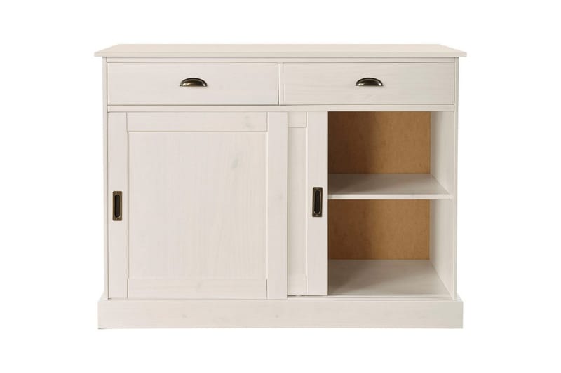 Skænk Harry 115x40x85 cm, Hvid - 115x40x85 cm, Hvid - Opbevaring - Opbevaringsmøbler - Skænke & sideboards