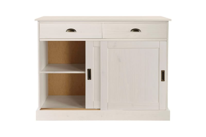 Skænk Harry 115x40x85 cm, Hvid - 115x40x85 cm, Hvid - Opbevaring - Opbevaringsmøbler - Skænke & sideboards