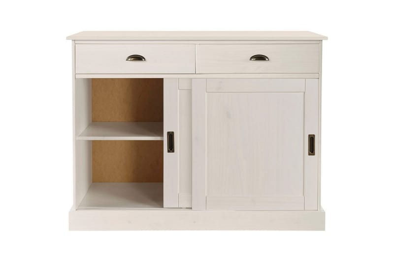 Skænk Harry 115x40x85 cm, Hvid - 115x40x85 cm, Hvid - Opbevaring - Opbevaringsmøbler - Skænke & sideboards