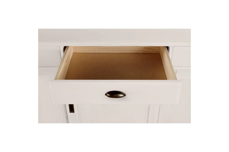 Skænk Harry 170x40x85 cm, Hvid - 170x40x85 cm, Hvid - Opbevaring - Opbevaringsmøbler - Skænke & sideboards