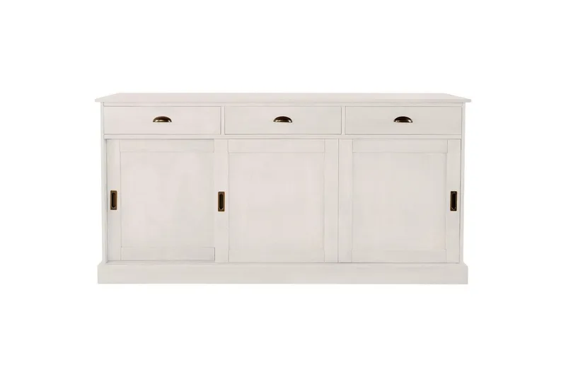 Skænk Harry 170x40x85 cm, Hvid - 170x40x85 cm, Hvid - Opbevaring - Opbevaringsmøbler - Skænke & sideboards