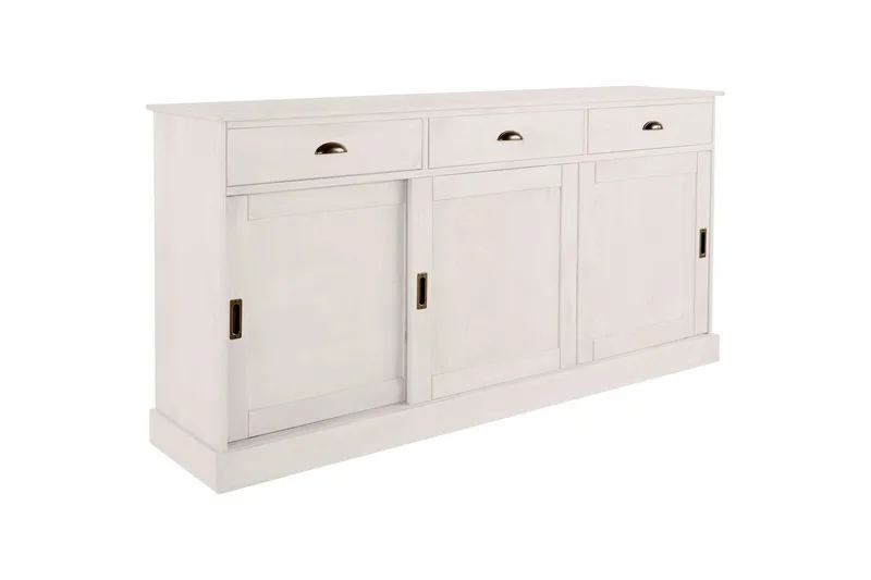 Skænk Harry 170x40x85 cm, Hvid, 170x40x85 cm, Hvid