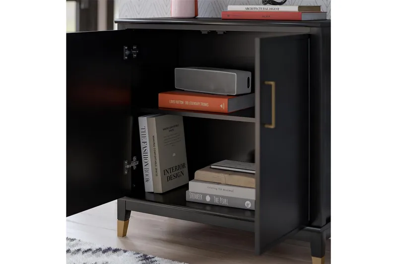 Skænk Westerleigh Sort - Sort - Opbevaring - Opbevaringsmøbler - Skænke & sideboards