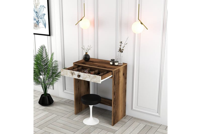 Ameias Sminkebord 70 cm - Marmor - Møbler - Borde - Sminkebord & konsolbord