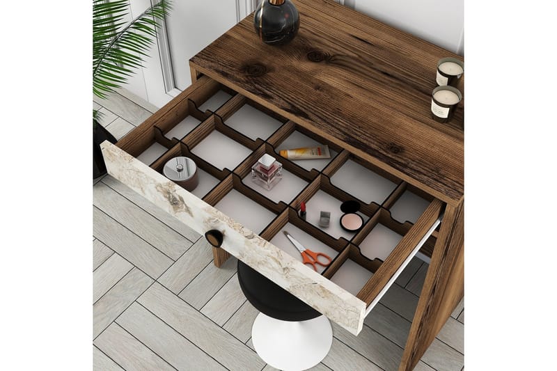 Ameias Sminkebord 70 cm - Marmor - Møbler - Borde - Sminkebord & konsolbord
