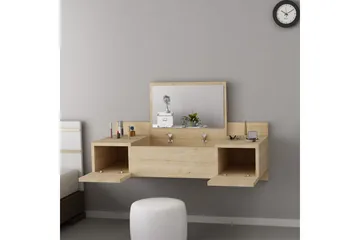 Andifli Makeup bord 100 cm - Blå/Natur - Møbler - Borde - Sminkebord & konsolbord