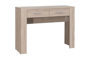 Cezar Sminkbord 100x43x76 cm Ek - Møbler - Borde - Sminkebord & konsolbord