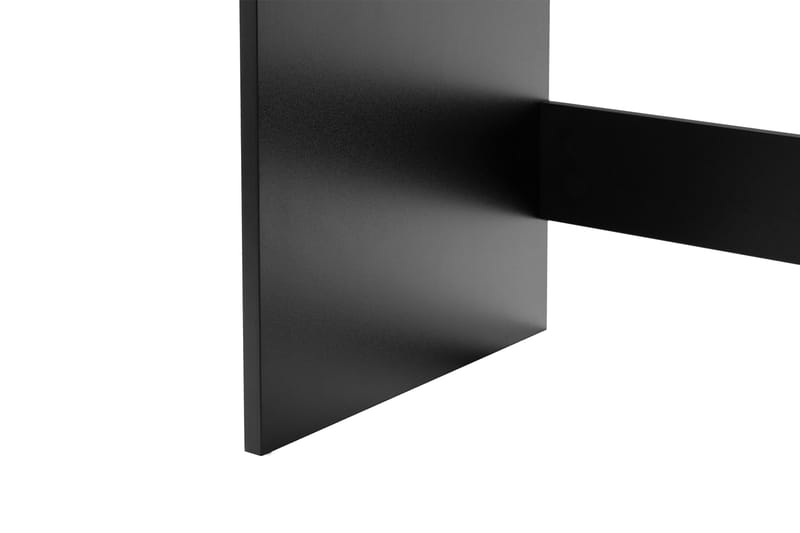 Hakebo Makeup bord 140 cm med LED Belysning - Sort - Møbler - Borde - Sminkebord & konsolbord - Makeup bord med spejl