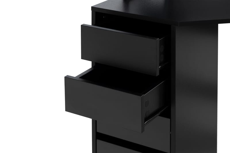 Hakebo Makeup bord 140 cm - Sort - Møbler - Borde - Sminkebord & konsolbord