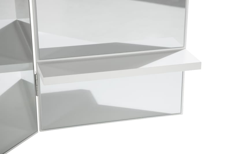 Hidingsta Sminkebord 114 cm - Hvid - Makeup bord med spejl - Sminkebord & konsolbord