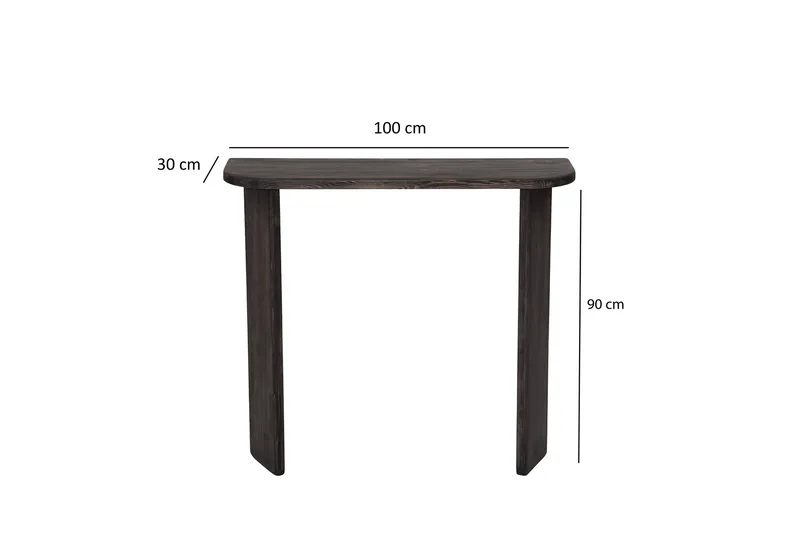 Ikigai Sminkebord 100 cm - Antracit - Møbler - Borde - Sminkebord & konsolbord