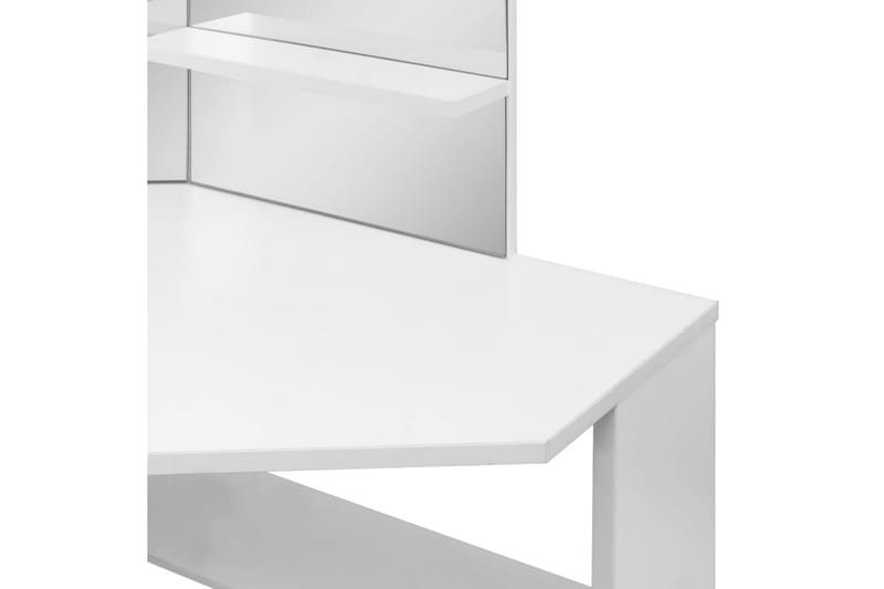 Kosmetikbord Hjørnedesign Hvid - Møbler - Borde - Sminkebord & konsolbord