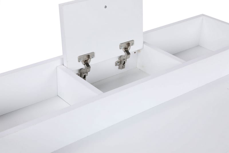 Lenila Makeup bord 100 cm - Hvid - Møbler - Borde - Sminkebord & konsolbord