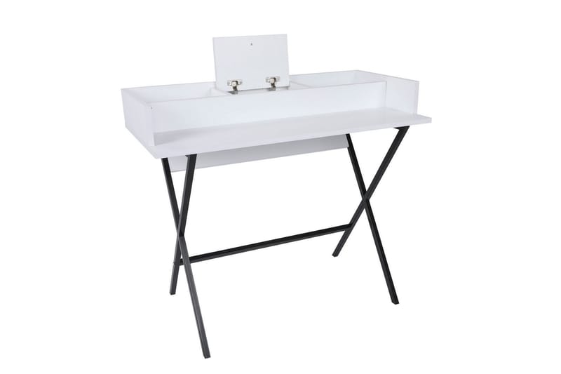 Lenila Makeup bord 100 cm - Hvid - Møbler - Borde - Sminkebord & konsolbord