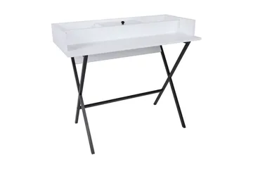 Lenila Makeup bord 100 cm - Hvid - Møbler - Borde - Sminkebord & konsolbord