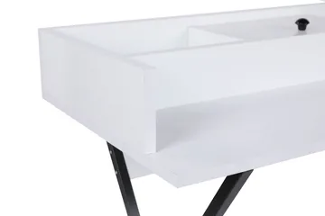 Lenila Makeup bord 100 cm - Hvid - Møbler - Borde - Sminkebord & konsolbord