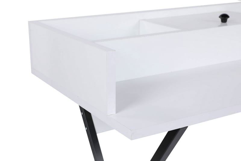 Lenila Makeup bord 100 cm - Hvid - Møbler - Borde - Sminkebord & konsolbord