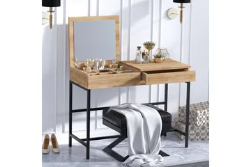Makeup bord Eg| Sort - Møbler - Borde - Sminkebord & konsolbord