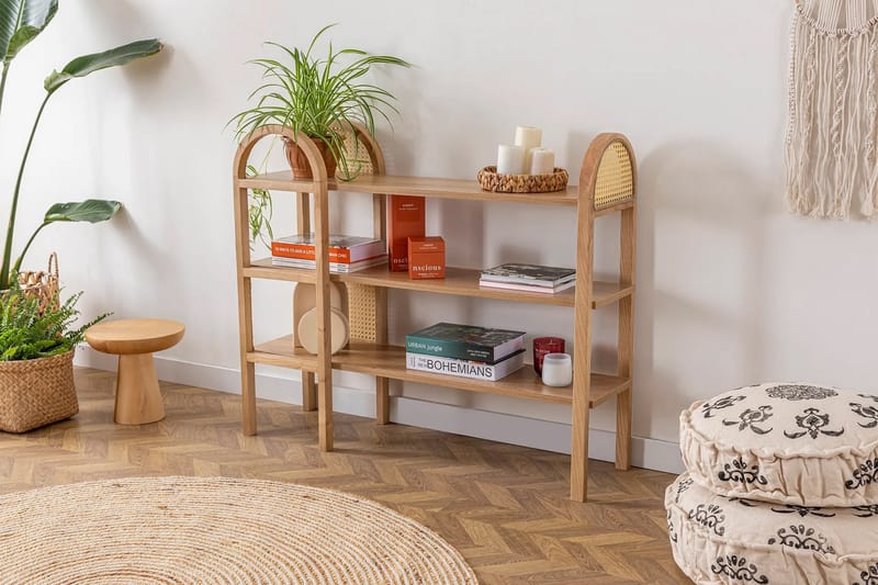 Makwana Sminkebord 110 cm - Nature - Møbler - Borde - Sminkebord & konsolbord