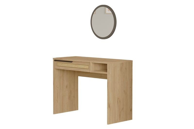 Naho Sminkebord 100 cm - Oak - Møbler - Borde - Sminkebord & konsolbord