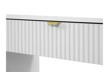 Novaj Makeupbord med skuffer 120x55 cm - Sort - Møbler - Borde - Sminkebord & konsolbord