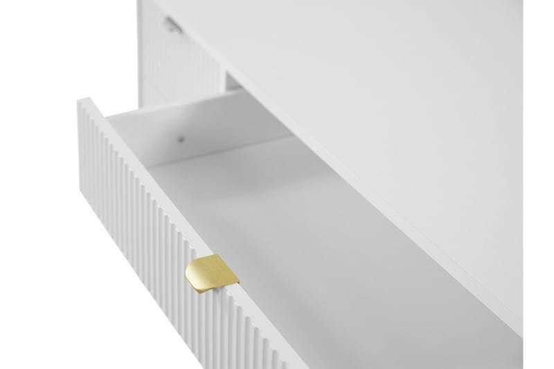 Novaj Makeupbord med skuffer 120x55 cm - Sort - Møbler - Borde - Sminkebord & konsolbord