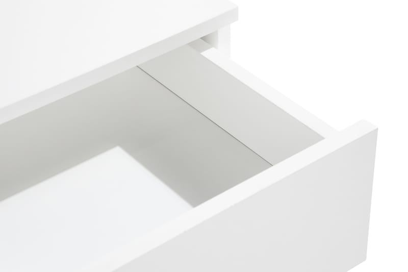 Orlunda Sminkebord 75 cm - Hvid - Makeup bord med spejl - Sminkebord & konsolbord