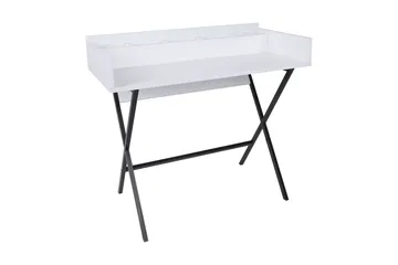 Pyke Makeup bord 100 cm - Hvid/Sort - Møbler - Borde - Sminkebord & konsolbord