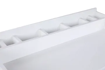 Pyke Makeup bord 100 cm - Hvid/Sort - Møbler - Borde - Sminkebord & konsolbord