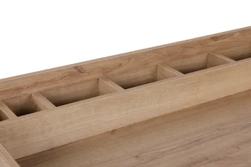 Pyke Makeup bord 100 cm - Natur / sort - Møbler - Borde - Sminkebord & konsolbord