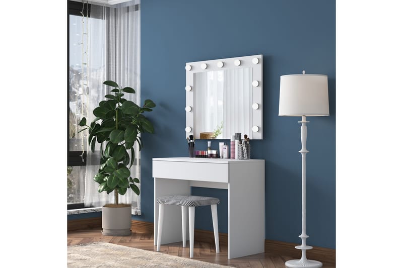 Rambiri Sminkebord 90 cm - Glas - Møbler - Borde - Sminkebord & konsolbord