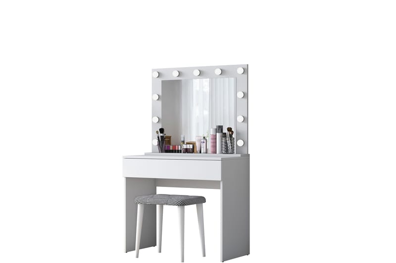 Rambiri Sminkebord 90 cm - Glas - Møbler - Borde - Sminkebord & konsolbord