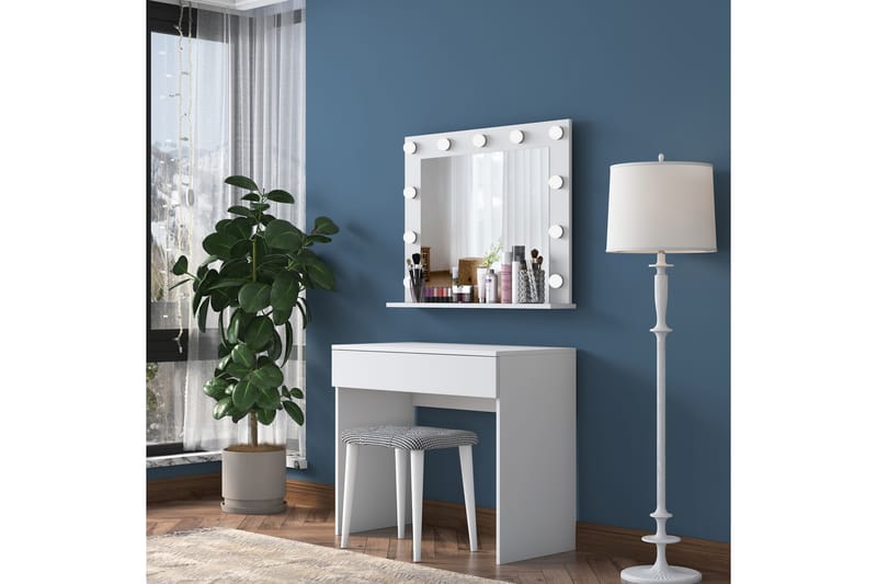 Rambiri Sminkebord 90 cm - Glas - Møbler - Borde - Sminkebord & konsolbord
