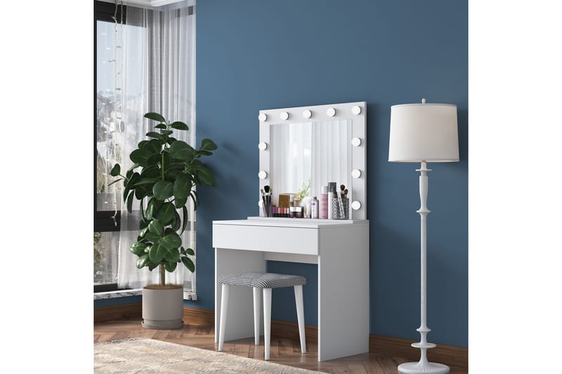 Rambiri Sminkebord 90 cm - Glas - Møbler - Borde - Sminkebord & konsolbord