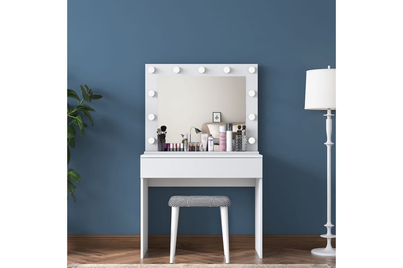 Rambiri Sminkebord 90 cm - Glas - Møbler - Borde - Sminkebord & konsolbord